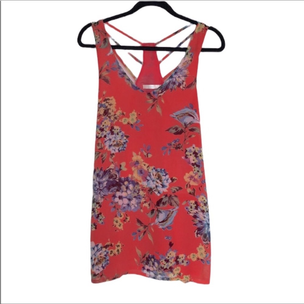 Floral mini dress
